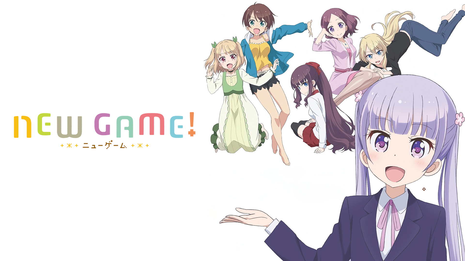 New Game S1 Sub Indo Episode 01-12 End + OVA BD